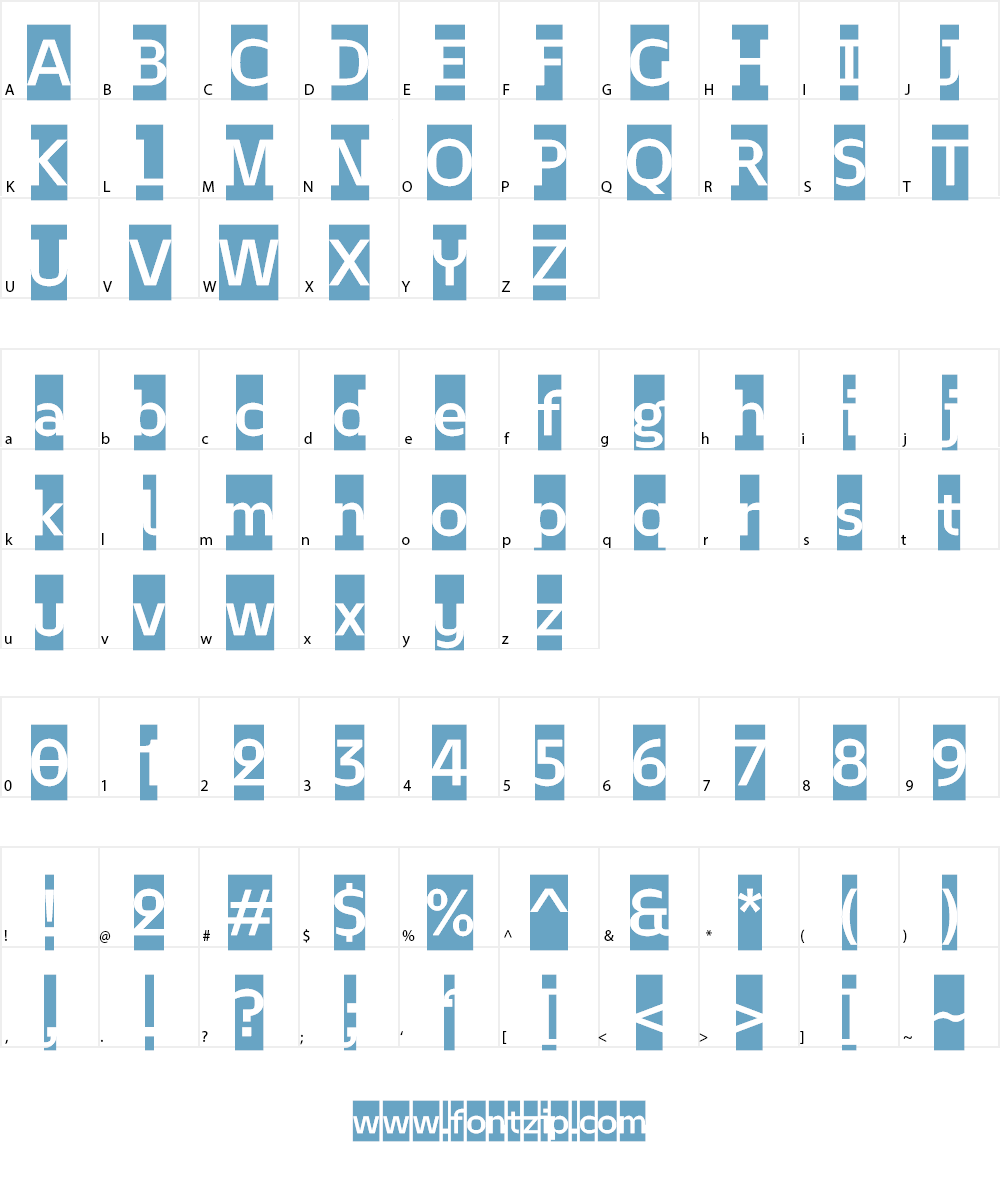 February 2 Font Character